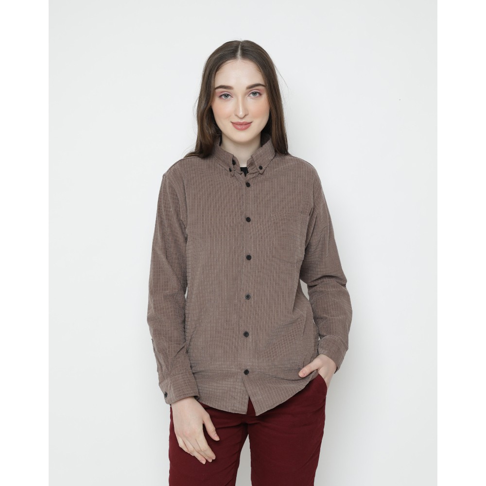 

Erigo Corduroy Shirt Carry Dark Brown
