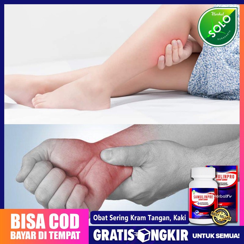 Samulinpro Original Obat Sering Kram, Tangan, Kaki 100% Aman Tanpa Efek Samping Bisa Cod