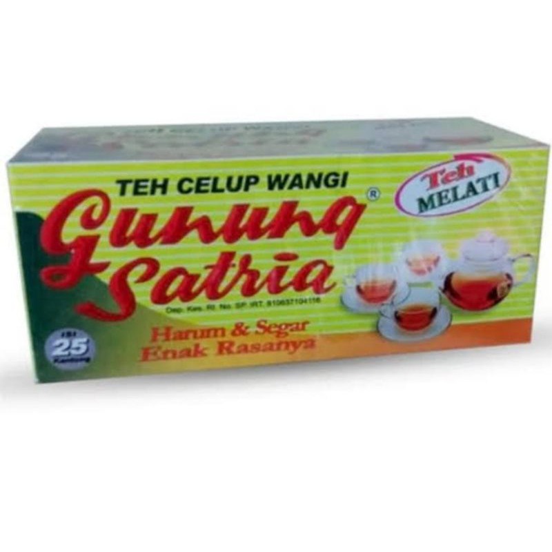 

gunung satria /teh gunung satria /teh celup 25 s