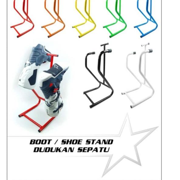 Top Produk.. STAND SEPATU BOOTS TRAIL CROSS STAND CUCI SEPATU TRAIL