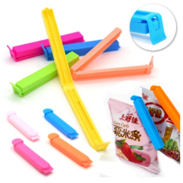 [WAE] PENJEPIT KEMASAN SNACK / SEALING CLIP / KLIP PLASTIK WARNA WARNI