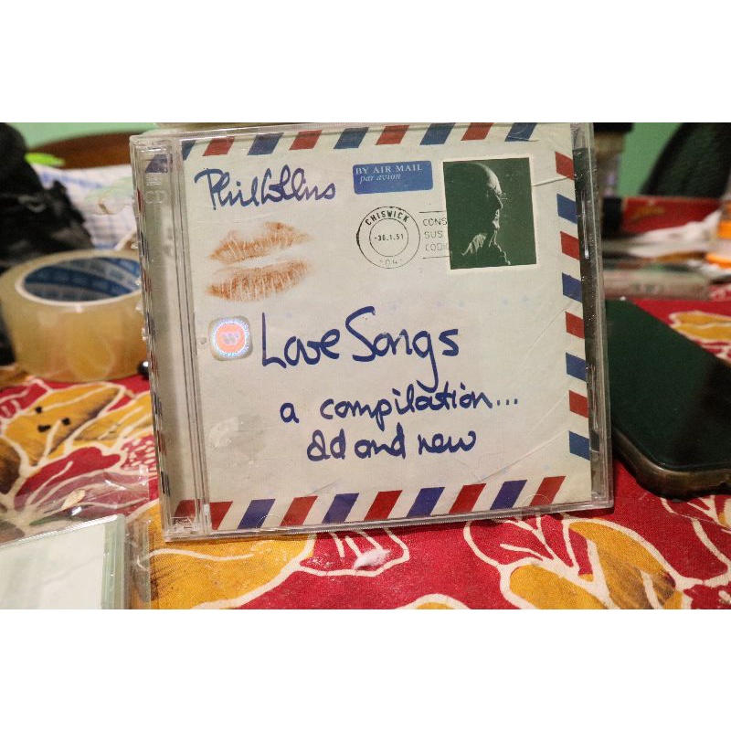 cd phil collins love songs 2 disc