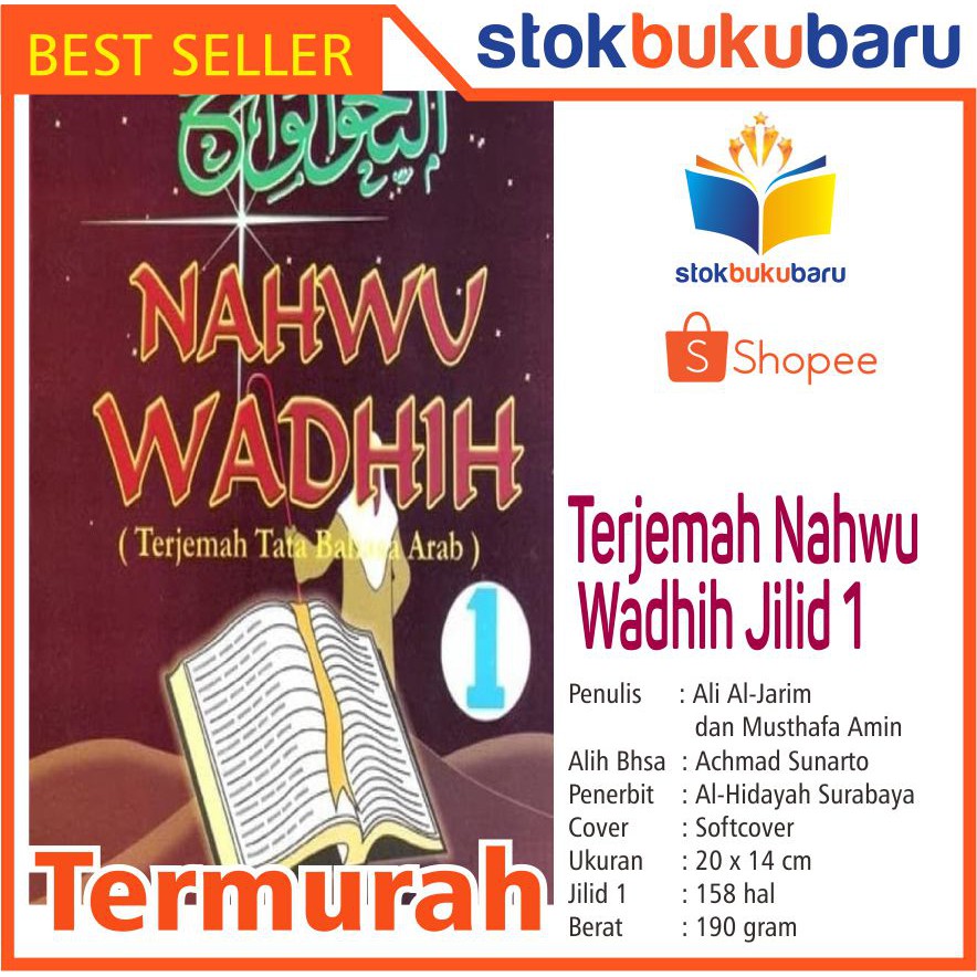 Buku Terjemah Nahwu Wadhih Jilid 1