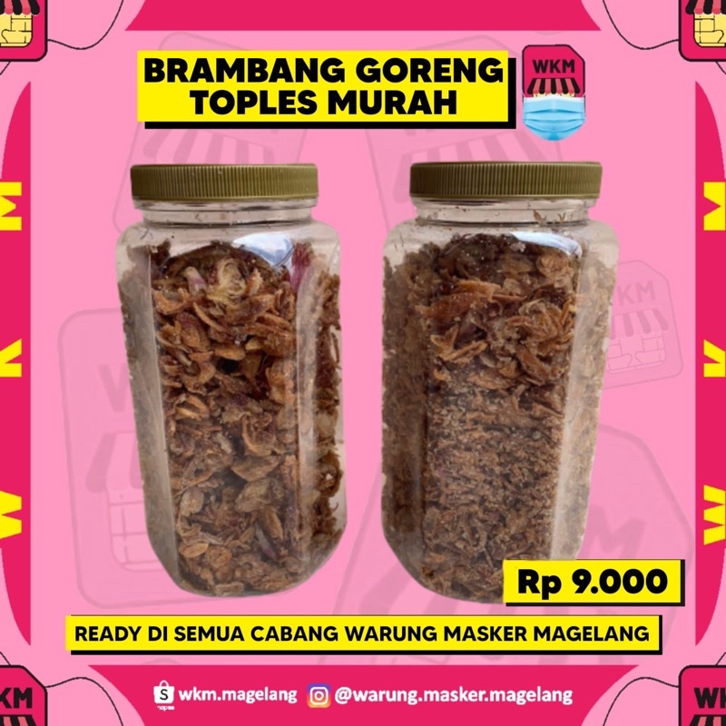 

BAWANG/ BRAMBANG GORENG ISI 180GRAM/ BESAR