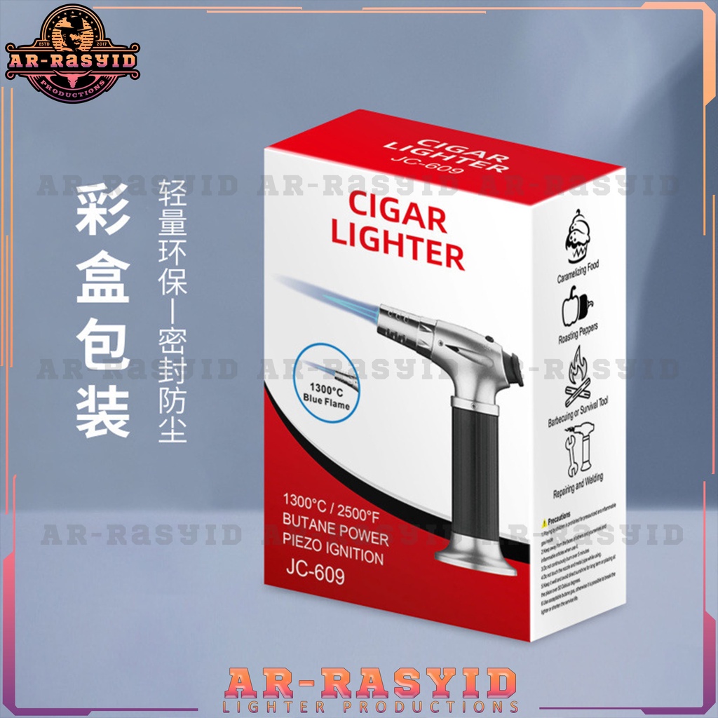 MANCIS Korek Api Torch Power Las Gas Cigar Lighter JC-609 1760 BISA COD