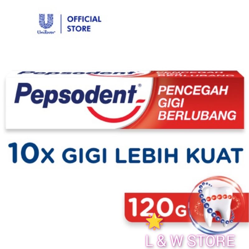 Pepsodent Pasta Gigi Pencegahah Gigi Berlubang 120gr