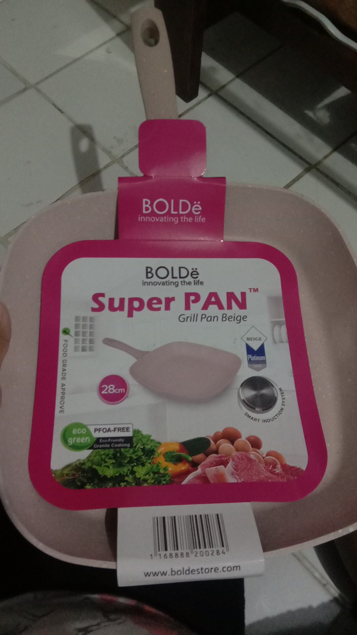 Bolde Grill Pan 28 Cm | Super Pan Granite Coating