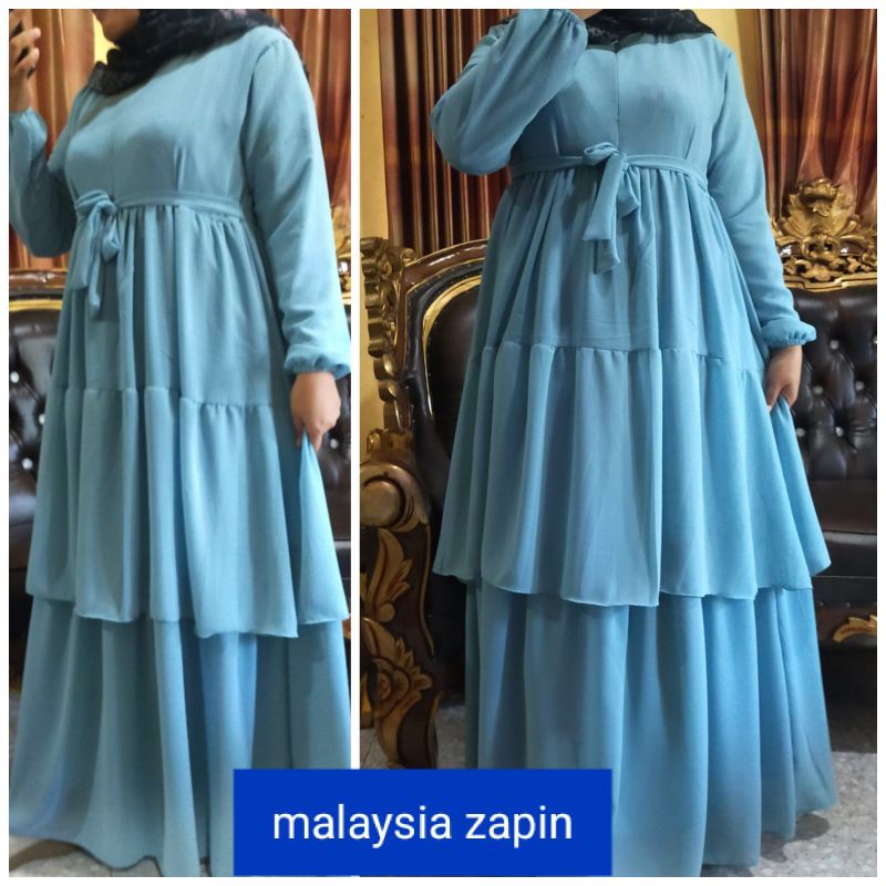 Gamis ceruty malaysia zapin