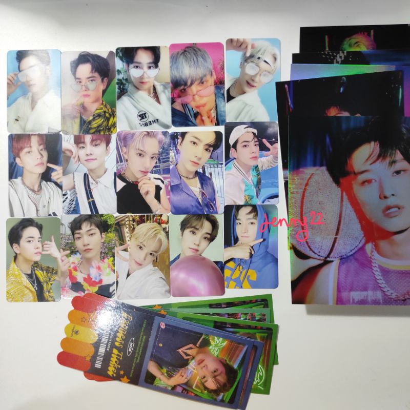 OFFICIAL PC PHOTOCARD POSTCARD TICKET THE BOYZ THRILLING THRILL-ING JUYEON YOUNGHOON HYUNJAE Q NEW K