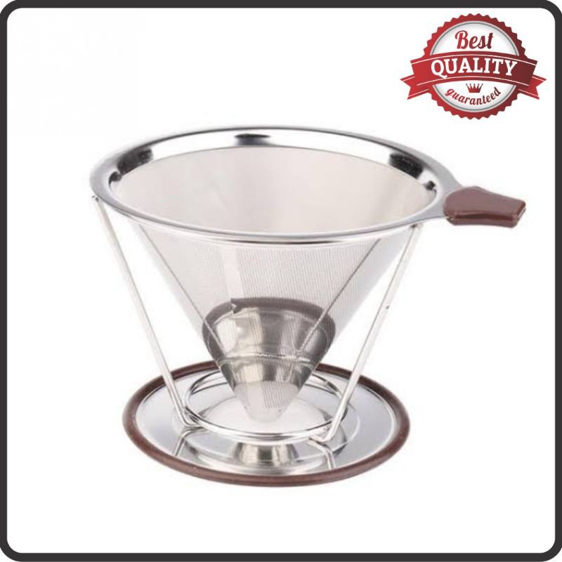 V60 DRIPPER STAINLESS STEEL SIZE 02