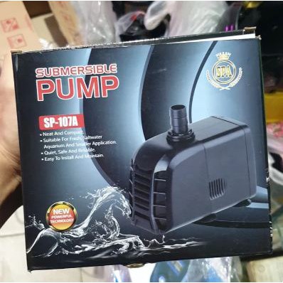 SPA 107 - Pompa Air Celup / Submersible Pump Kolam / Aquarium