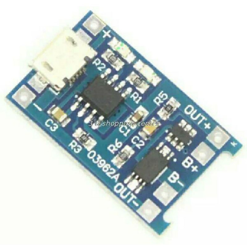 Charger 5V Micro USB 1A 18650 Battery Charger Module With Protection