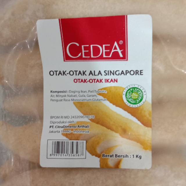 

Cedea otak' Singapore isi 10 pcs berat 1 kg