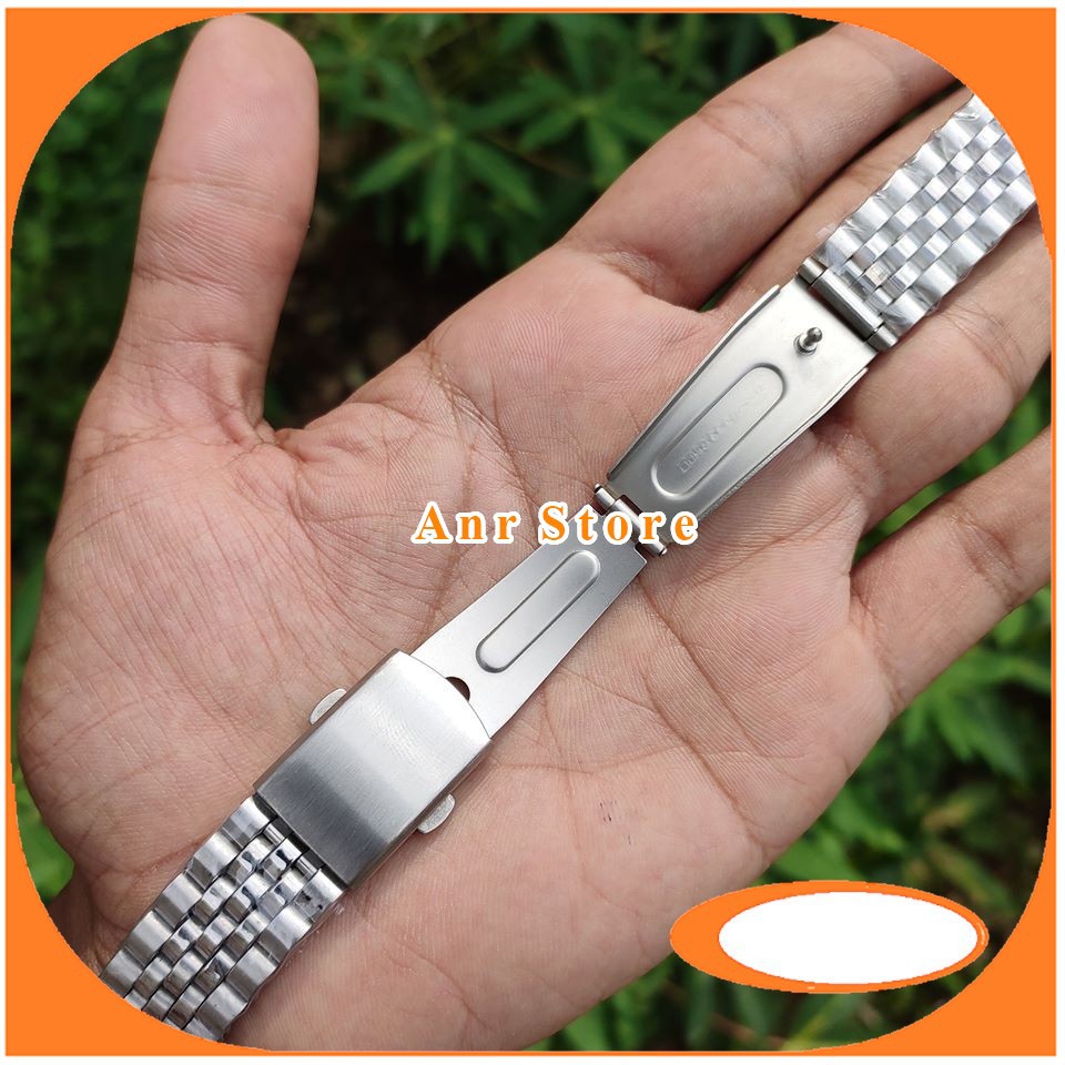 Tali Jam Tangan Rantai Stainless Steel 20 mm Watch Band B3033