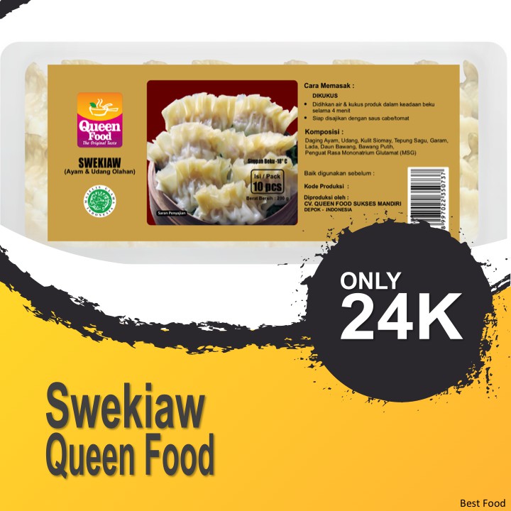 

Swekiaw Queen Food 200gr/10pcs