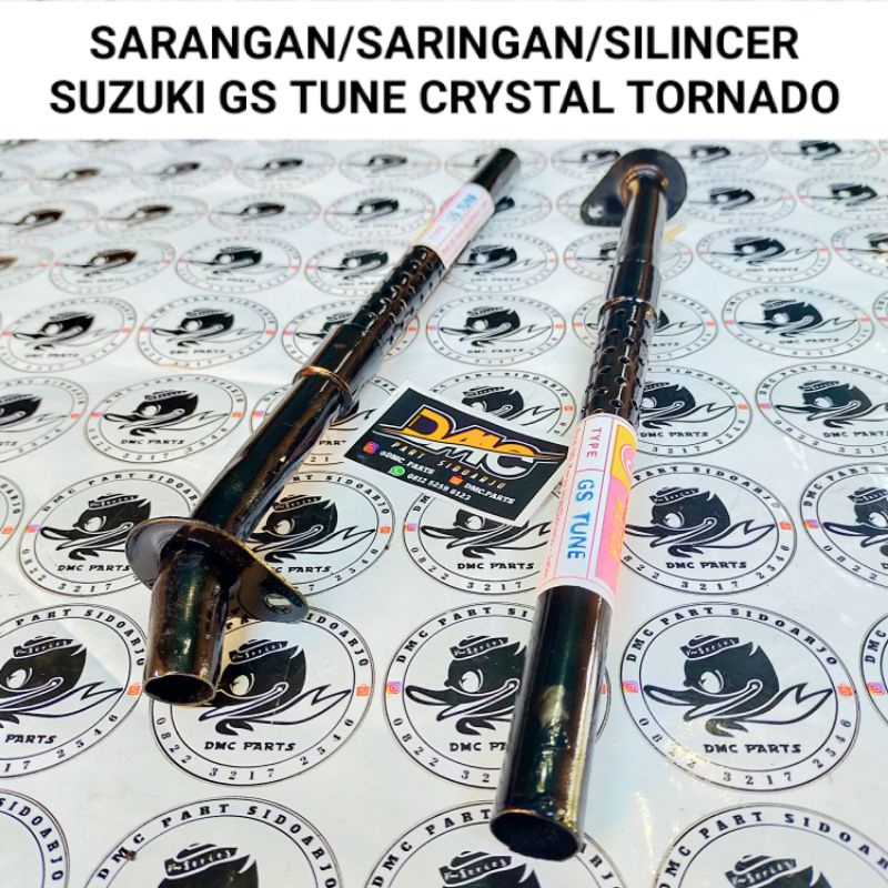 SARANGAN SARINGAN SILINCER KNALPOT KENALPOT SUZUKI CRYSTAL TORNADO GS TUNE