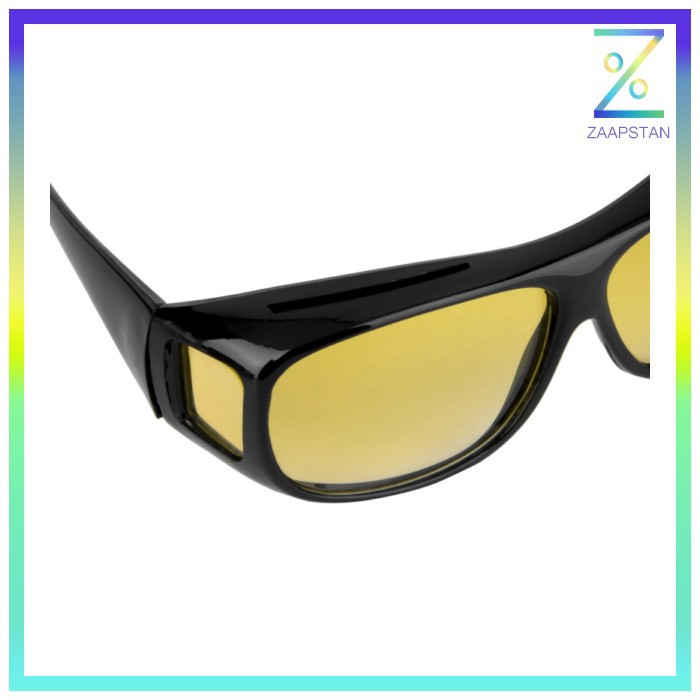 FORAUTO Kacamata Night Vision UV Protection - Black/Yellow