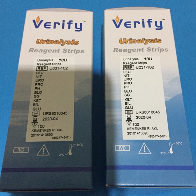 Strip urine verify 10 parameter