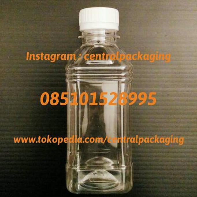 BOTOL 250ML / PLASTIK 250 ML (BOTOL JUS, SUSU, MINUMAN)