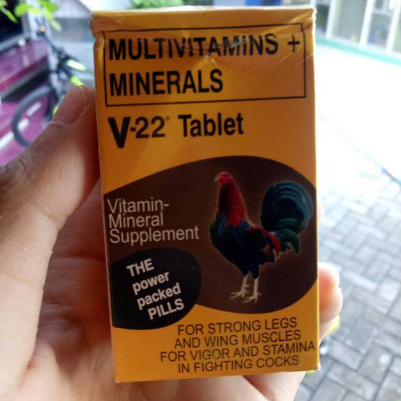 V22 belman/V22/vitamin ayam/penguat stamina ayam
