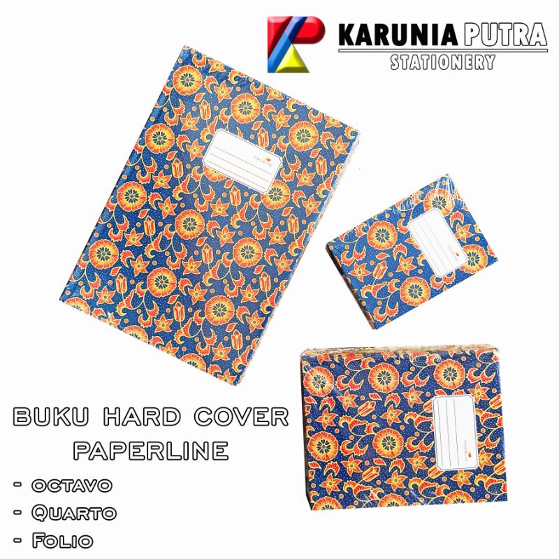 

Buku Tulis Hardcover Paperline Folio Quarto Octavo