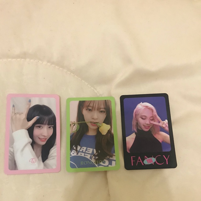 Official PC Twice Fancy you 7th mini album (Momo,Jeongyeon,Chaeyoung)Murah