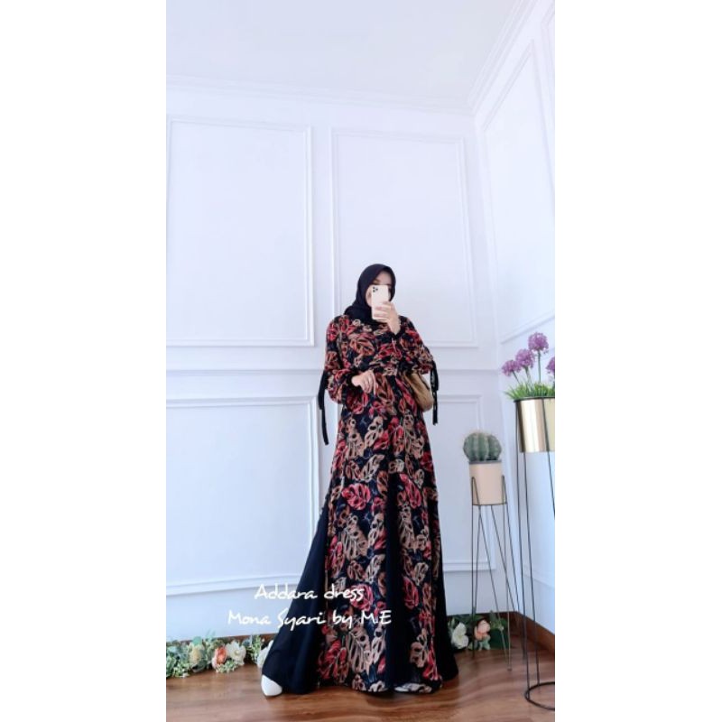 Addara Dress ...ORI Mona Syar'i by M.E