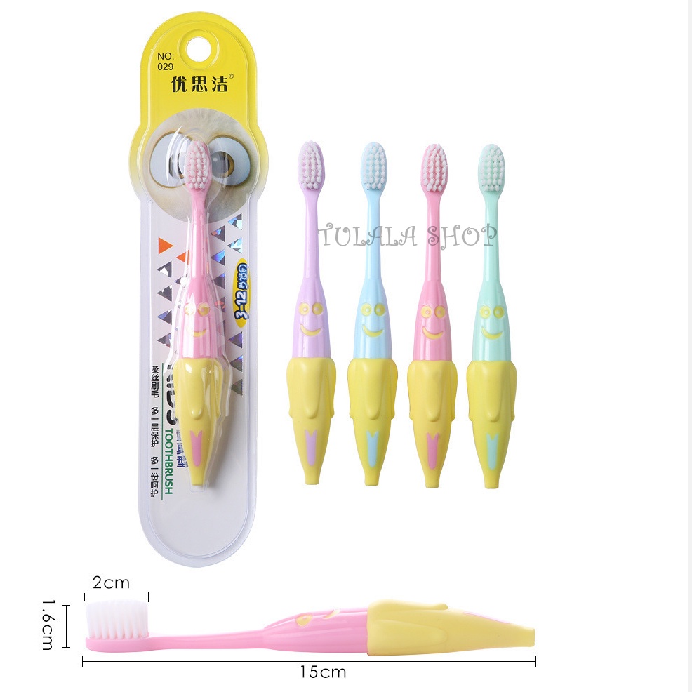 [TULALA SHOP]  Sikat Gigi Anak Bentuk U Bahan Silikon / Tooth Brush Baby Silicon type U Sikat Gigi Anak Sikat /  / Training Toothbrush