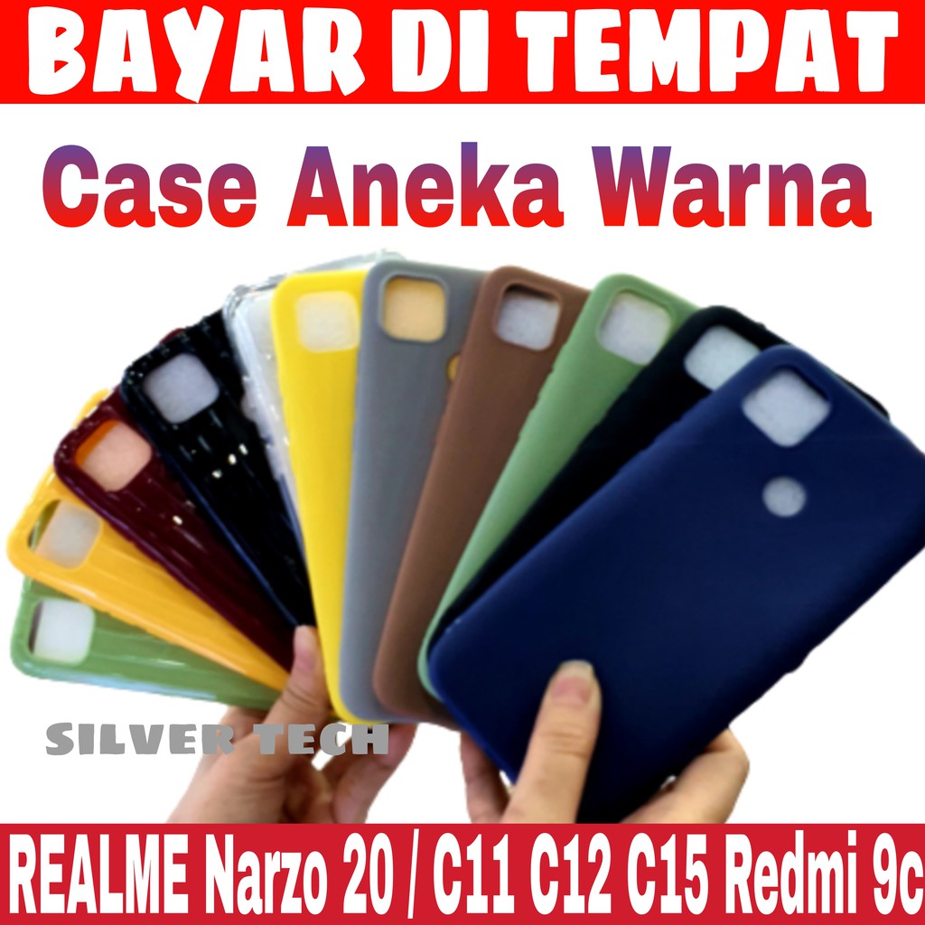 Kesing Softcase Realme Narzo 20 /  Narzo 30A / C11 / C12 / C15