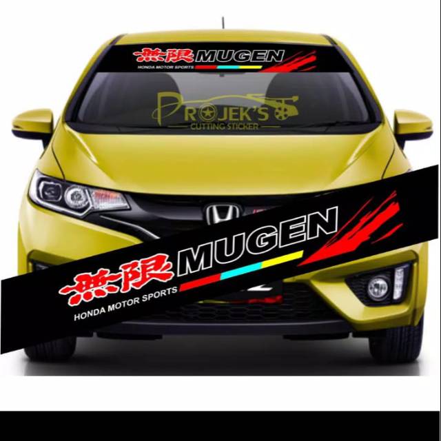 Jual Sticker Mugen Power Stiker Kaca Mobil Mugen Stiker Mugen All Mobil