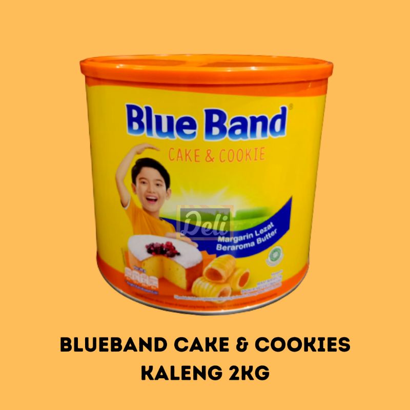 

Blueband Cake and Cookies Margarin Butter Kaleng 2kg