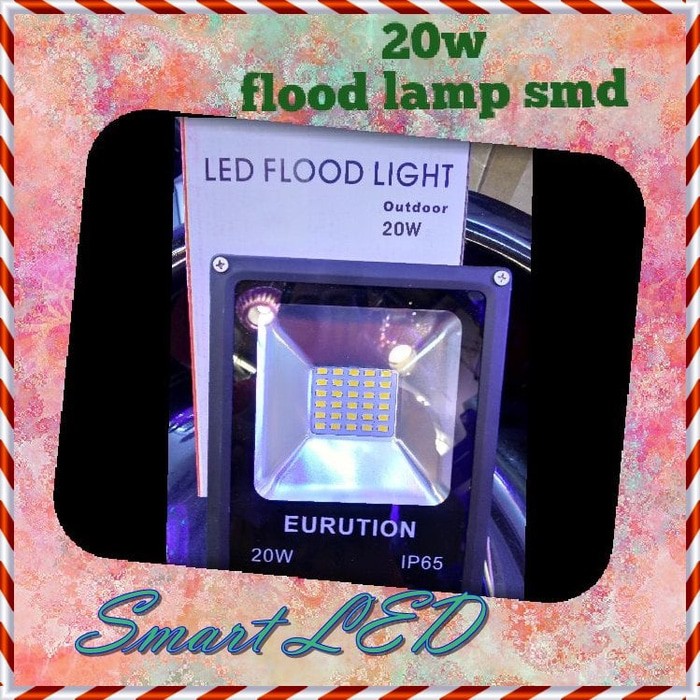 Lampu Outdoor Sorot LED Taman RGB Remote 20watt 20 Watt 20w