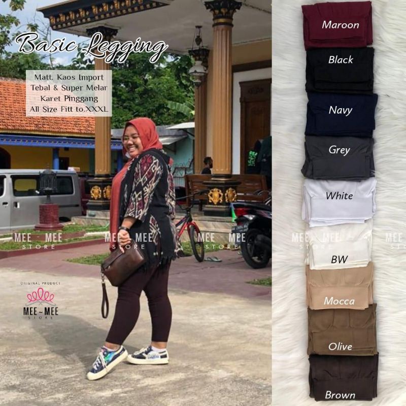 LEGGING JUMBO POLOS || LEGGING SPORT || LEGGING RENDA
