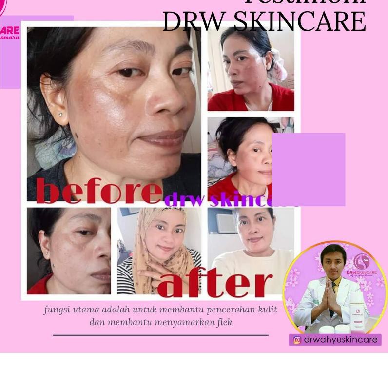 Terjamin. Cream Malam Drw Skincare / Nigth cream Brightening whitening dan flek Original BPOM ,,..