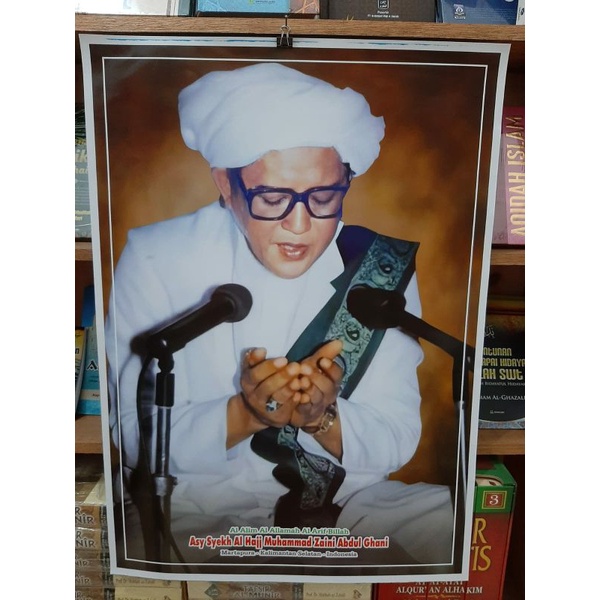 Poster Jumbo licin 72x51 guru sekumpul, guru zuhdi, guru banjar indah, habib almaliki, habib umar