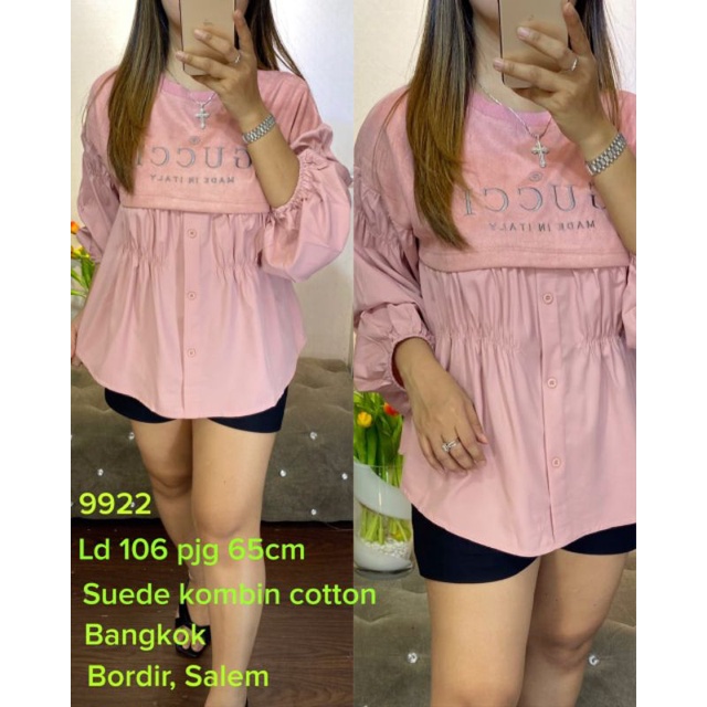 9922 atasan suede gucci bangkok import