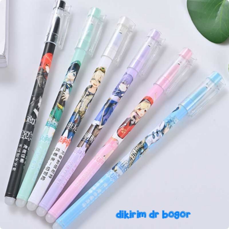 

Pulpen Gel Anime Genshin Impac