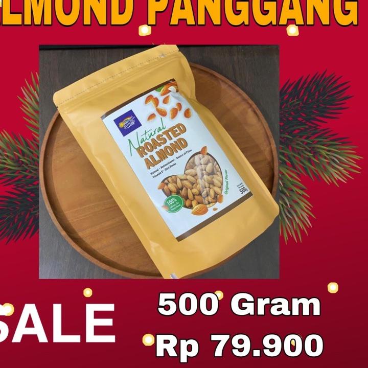 

「KESEMPATAN TERAKHIR」 Roasted Almond / Almond Panggang 500gram