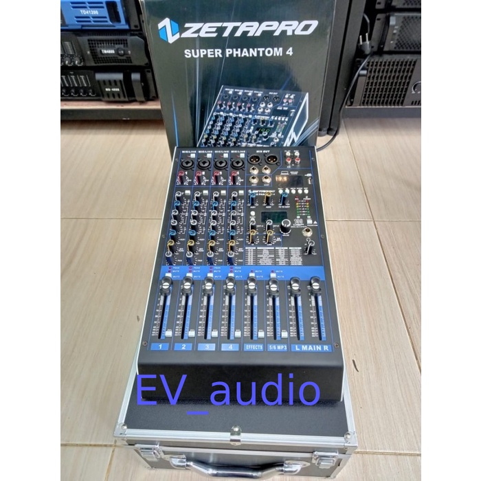 Mixer Audio Zetapro Super Phantom 4 / Super Phantom4 Original 199 DSP