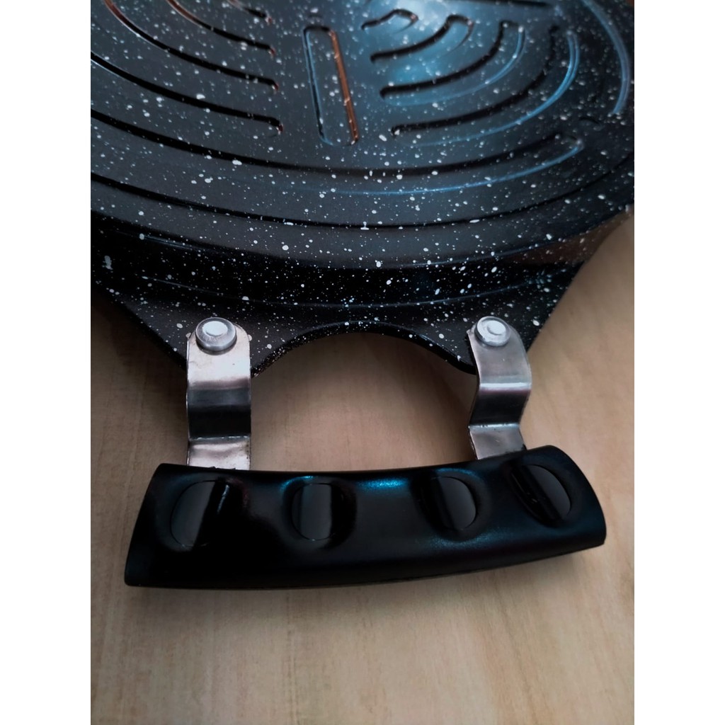 Super Galaxy Grill Marble - Grill Pan Galaxy Marble - Panggangan Bbq Anti Lengket Super Galaxy Grill