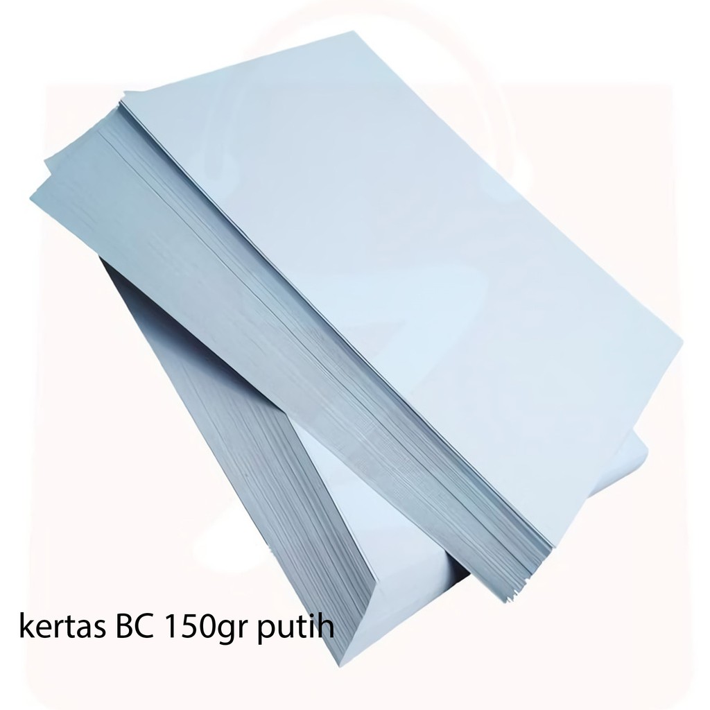 Kertas BC Putih Polos A4 150gr Harga Murah