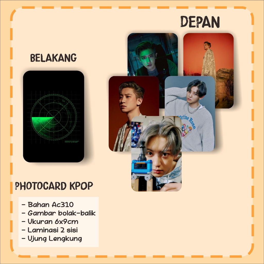 PHOTOCARD EXO DFTF 1 SET ISI 5 PCS