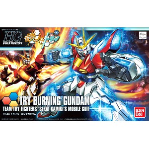 High Grade Bandai Scale 1/144 HG Try Burning Gundam