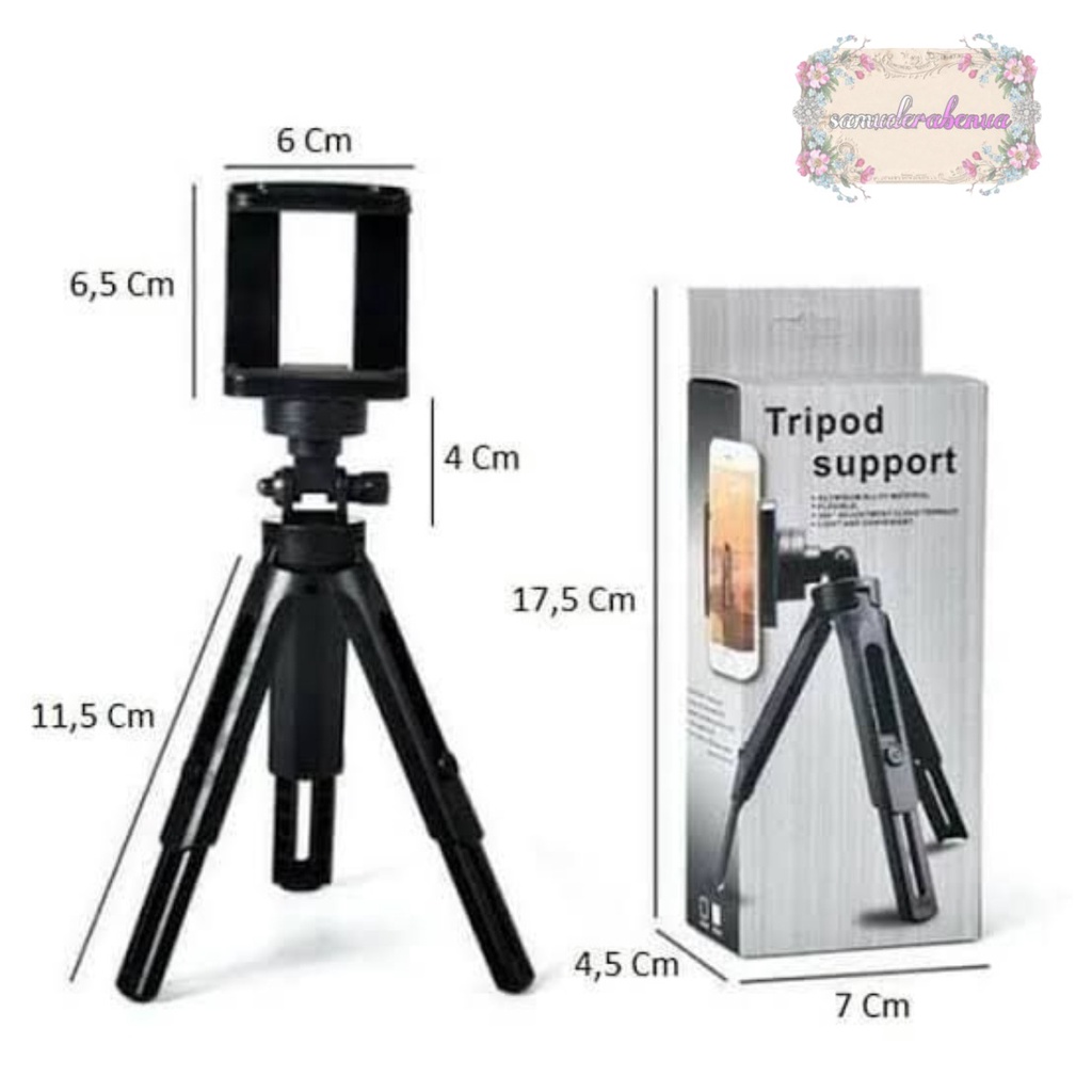 HD3 Tripod Support Tripod Mini Plus Holder TRIPOD SUPPORT MINI 4 LEVEL PHONE EXTENDABLE WITH HOLDER U universal PHONE HOLDER SB3036