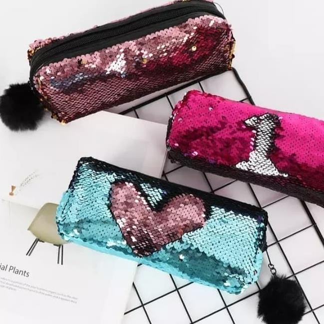 

TERLARIS SEQUIN PENCIL POUCH/TEMPAT PENSIL AESTHETIC/TEMPAT PENSIL ANAK PEREMPUAN/TEMPAT PENSIL LUCU/TEMPAT PENSIL 3D/TEMPAT PENSIL TRANSPARAN/TEMPAT PENSIL LUCU/TEMPAT PENSIL KOREA/TEMPAT PENSIL KAIN/TEMPAT PENSIL KALKULATOR
