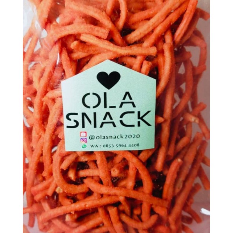 

500gr Mie Lidi Balado Premium - ola snack medan - cemilan