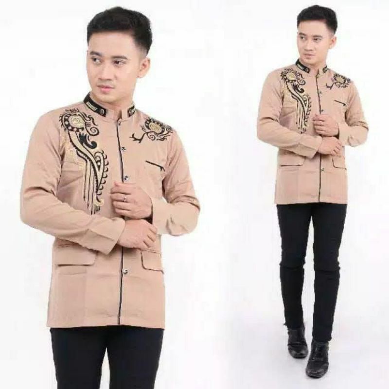 jazko bordir/jazko murah/jazko bordir NU/jaz ansor/jas nikahan