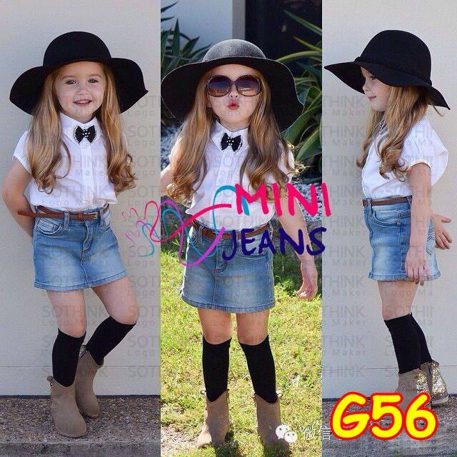 G56 FASHION GIRL KOREA / SETELAN ANAK