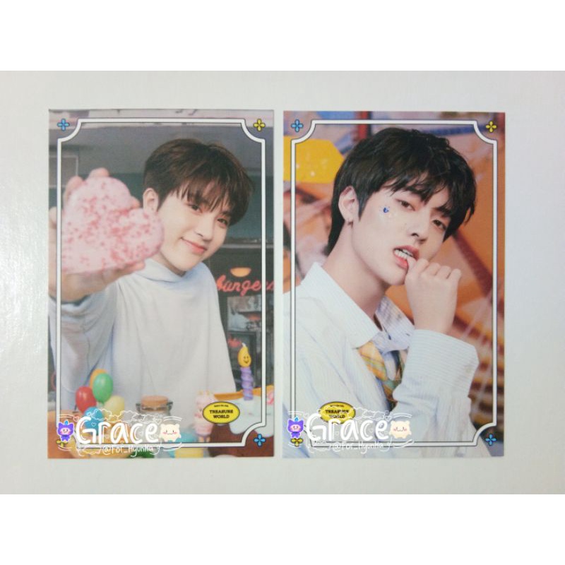 [BOOKED] Treasure Haruto Junghwan Photocard PC Benefit Treasure World Tworld Weverse