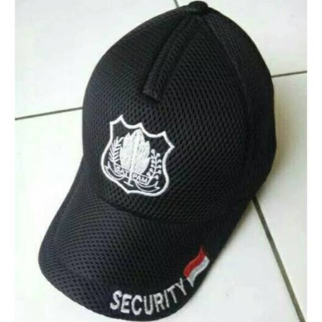 Terlaris Topi jala security bordir